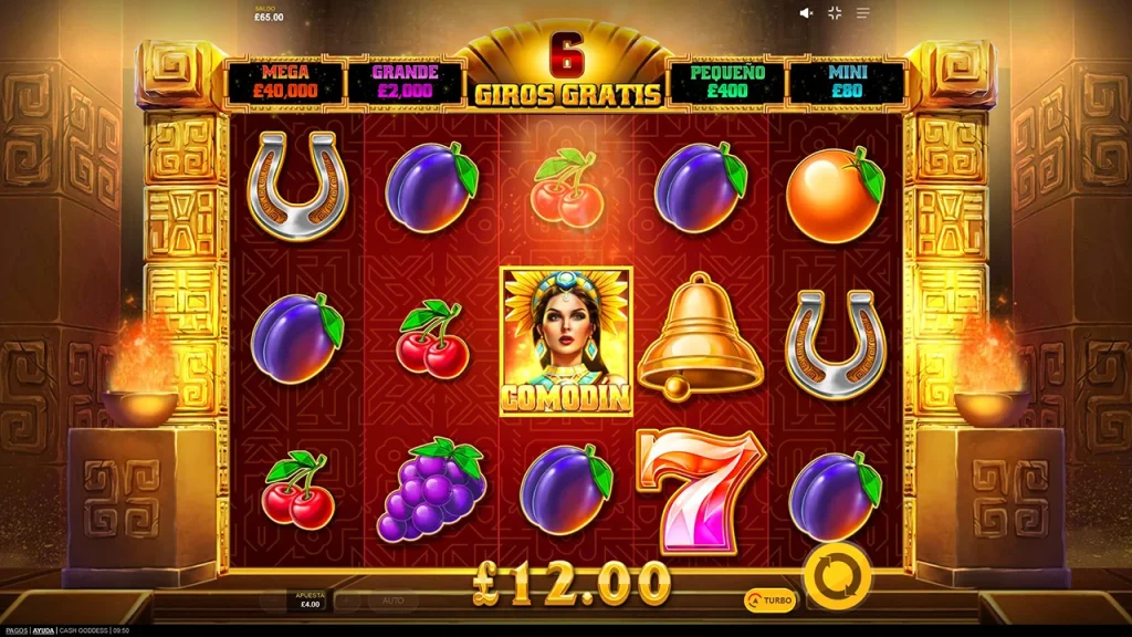Cash Goddess Giros Gratis