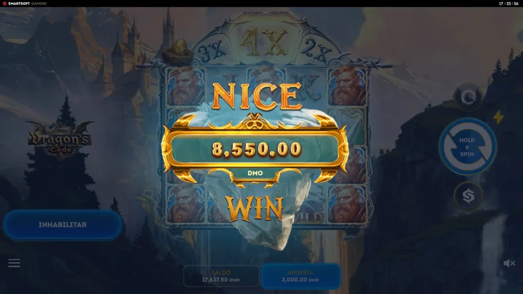 Dragon's Code Ganancia