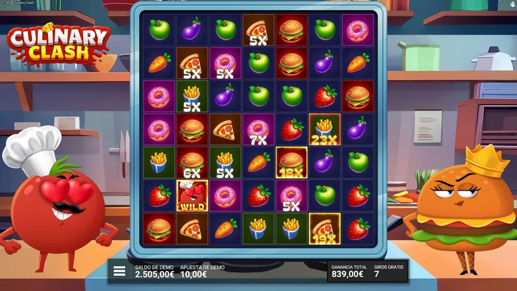 Culinary Clash Giros Gratis