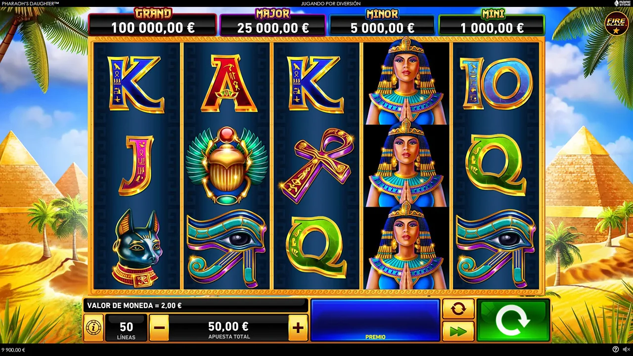 Pharaoh's Daughter Juego Gratis