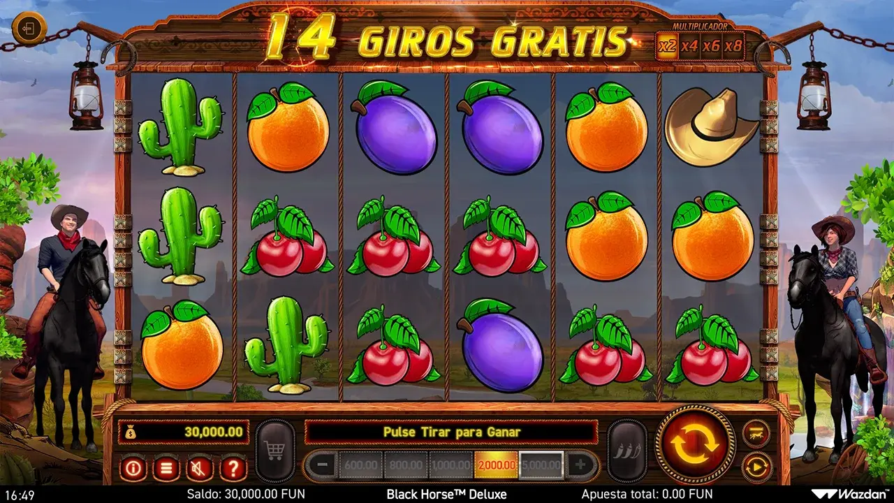 Black Horse Deluxe Giros Gratis