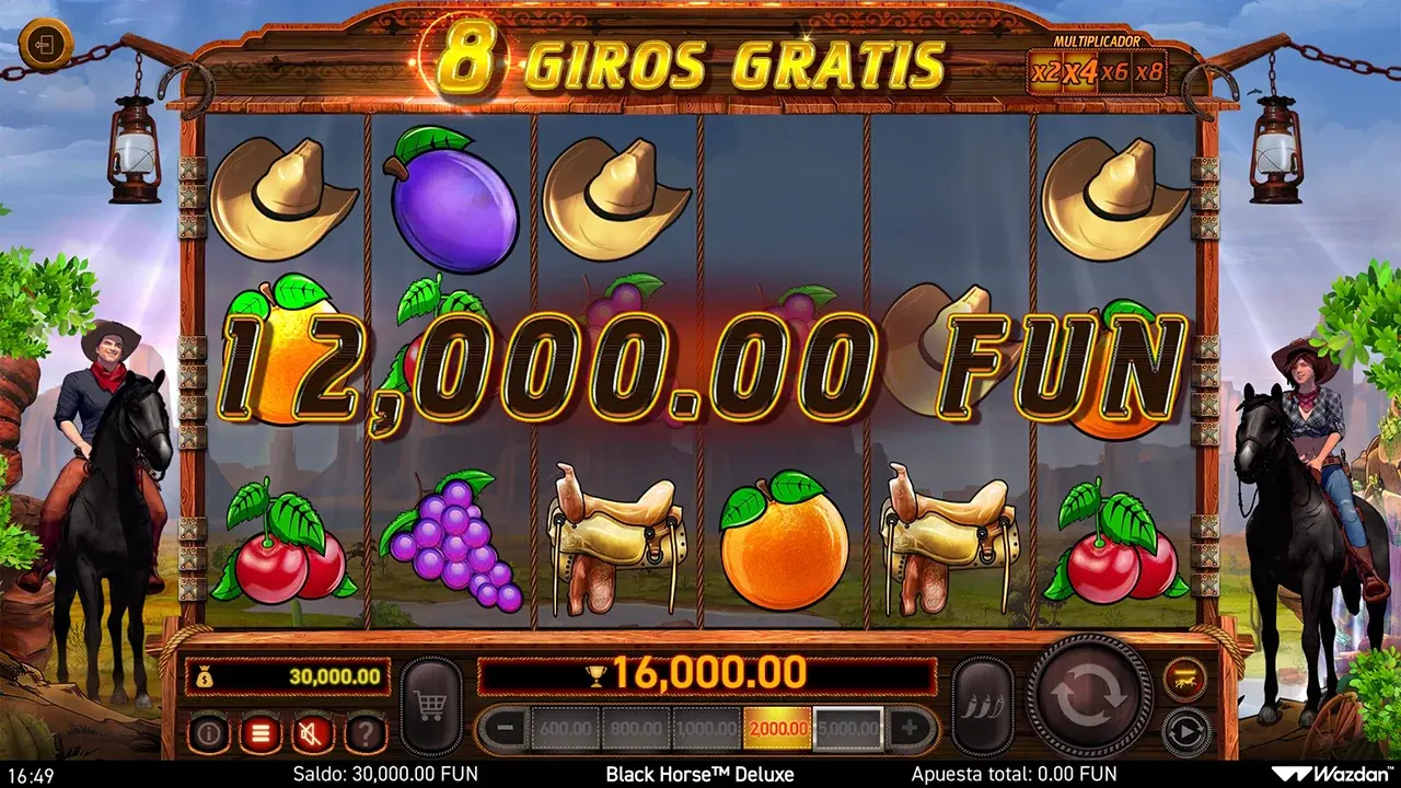 Black Horse Deluxe Ganancia