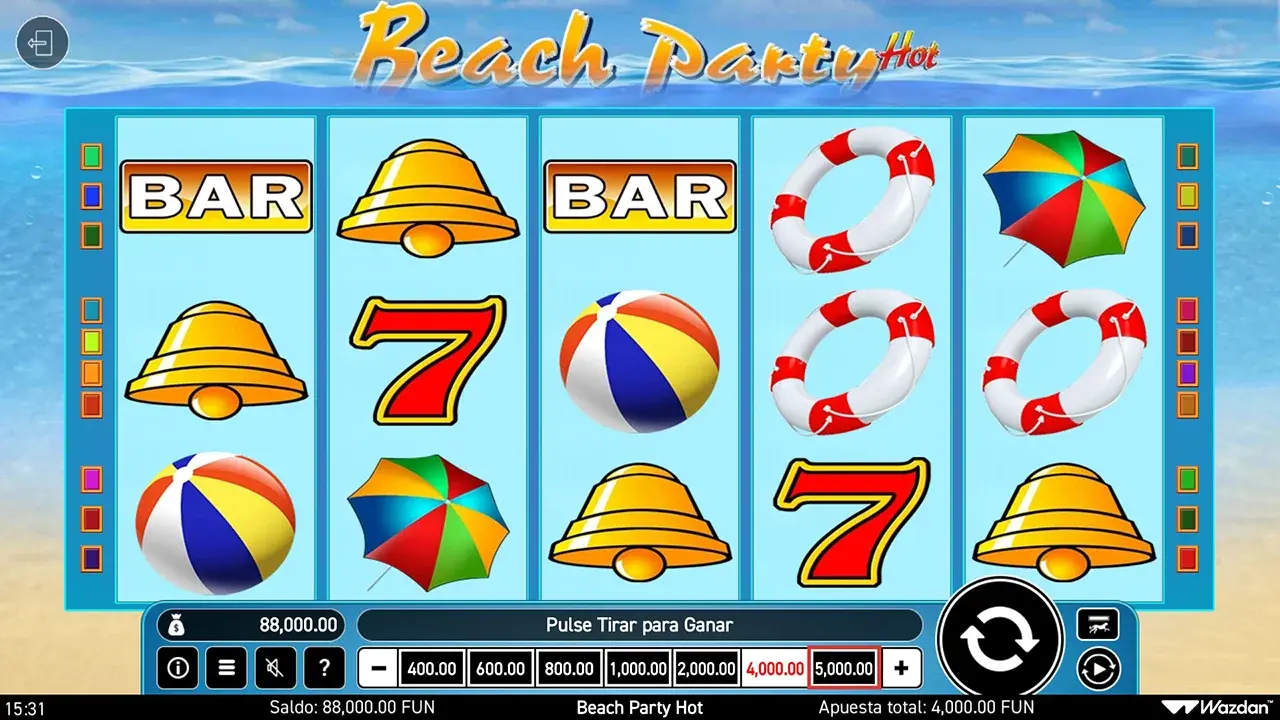 Beach Party Hot Scatter