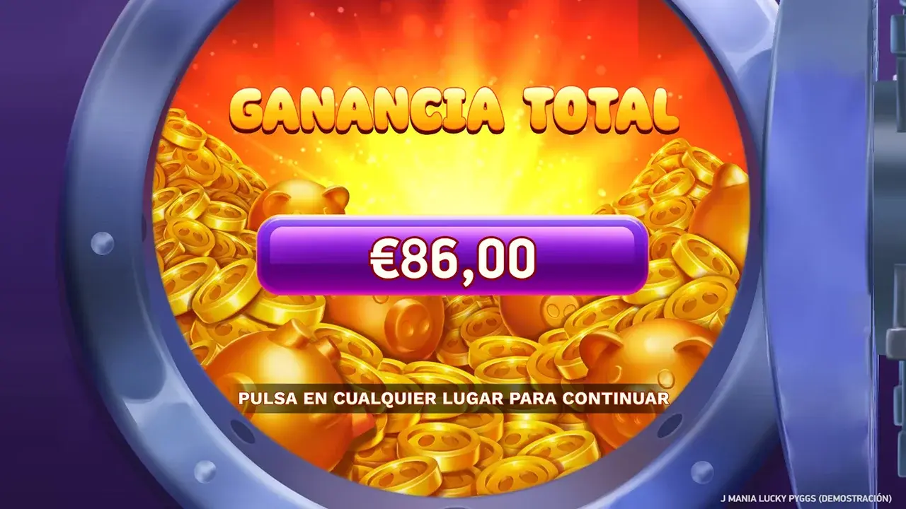 J Mania Lucky Pyggs Ganancia