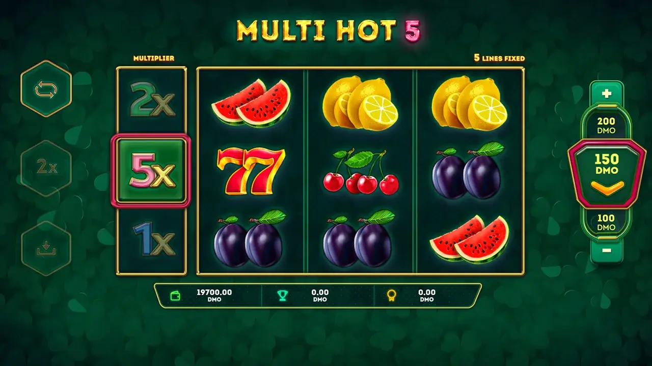 Multi Hot 5 Juego Gratis