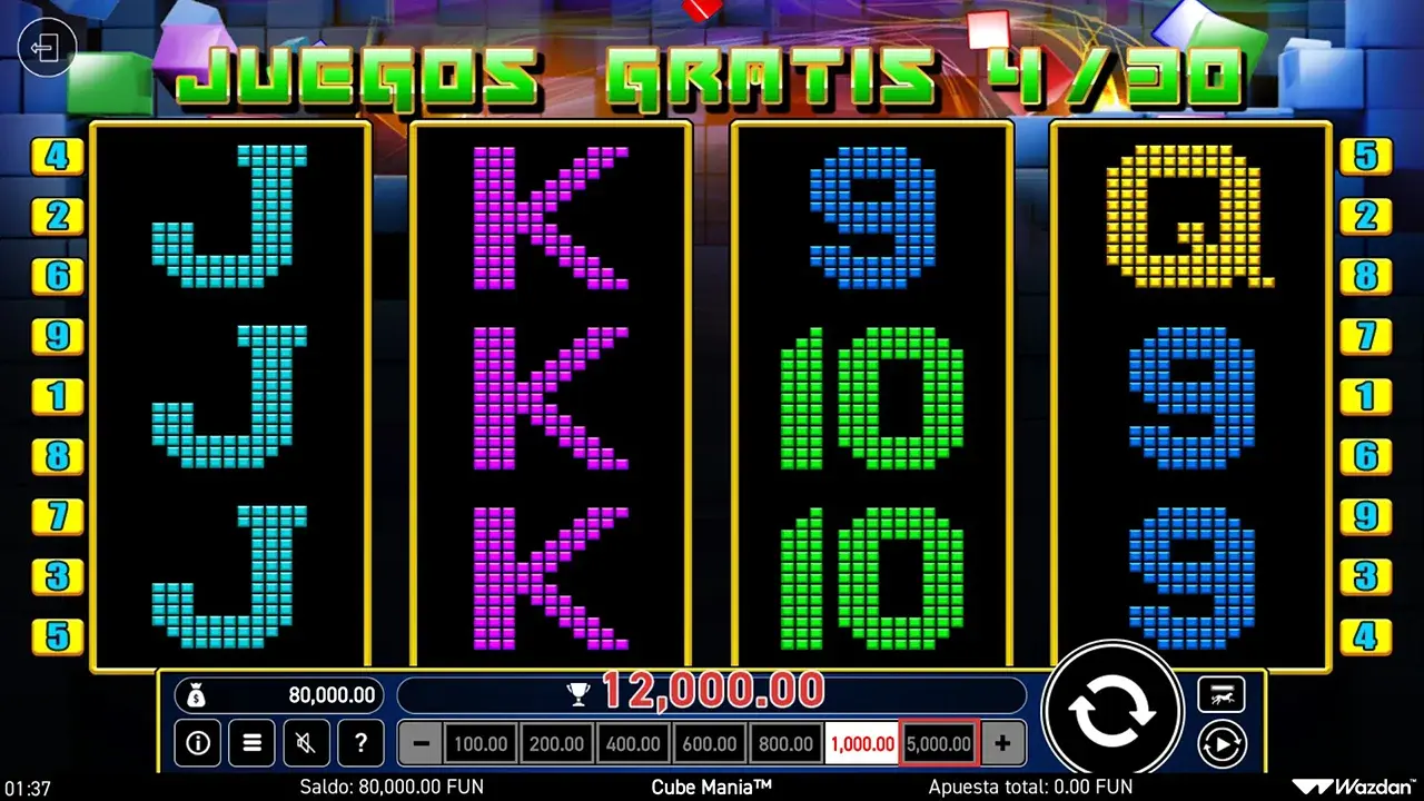 Cube Mania Giros Gratis