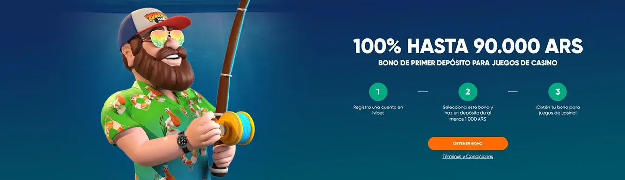 IviBet Bono por Primer Depósito