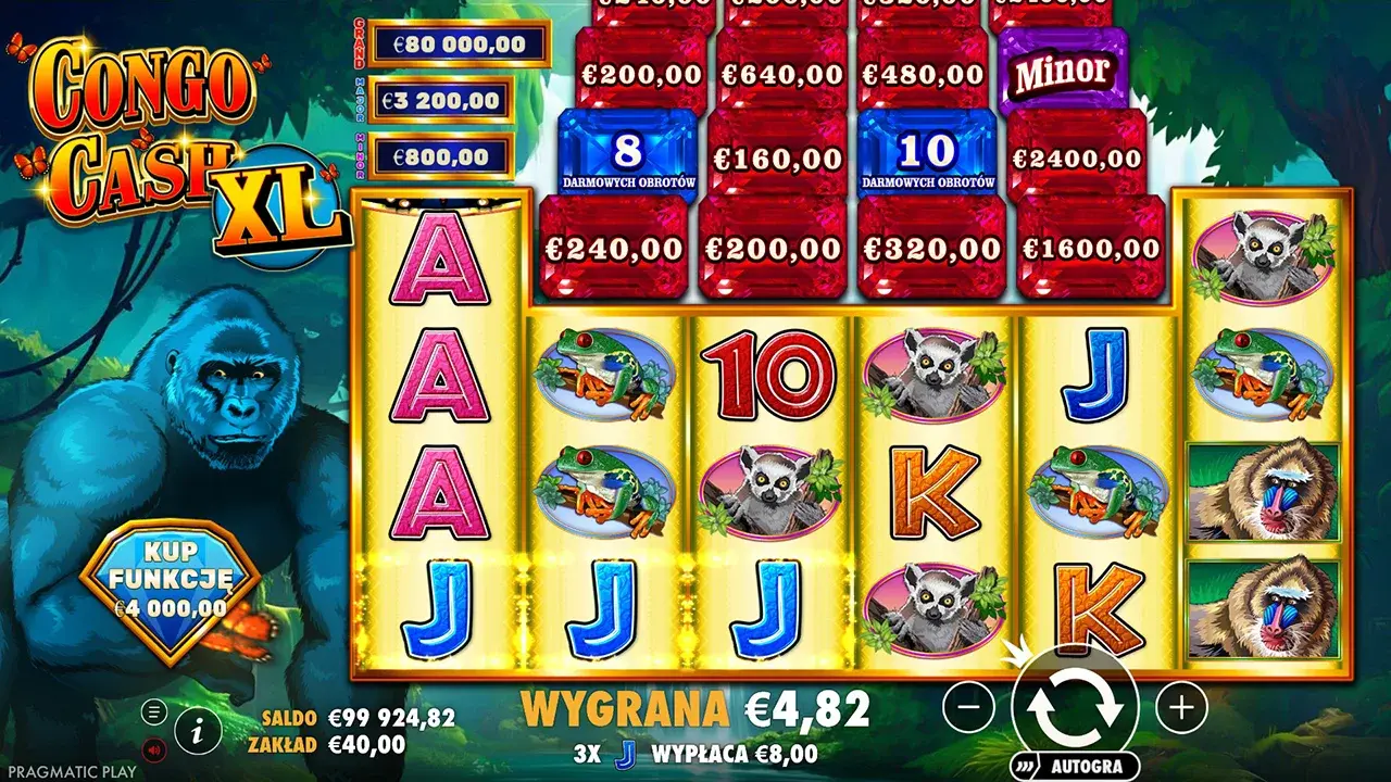 Congo Cash XL Juego Gratis