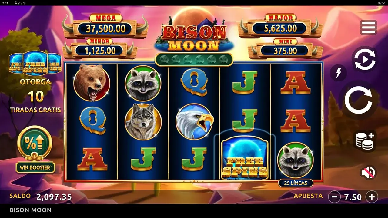 Bison Moon Juego Gratis