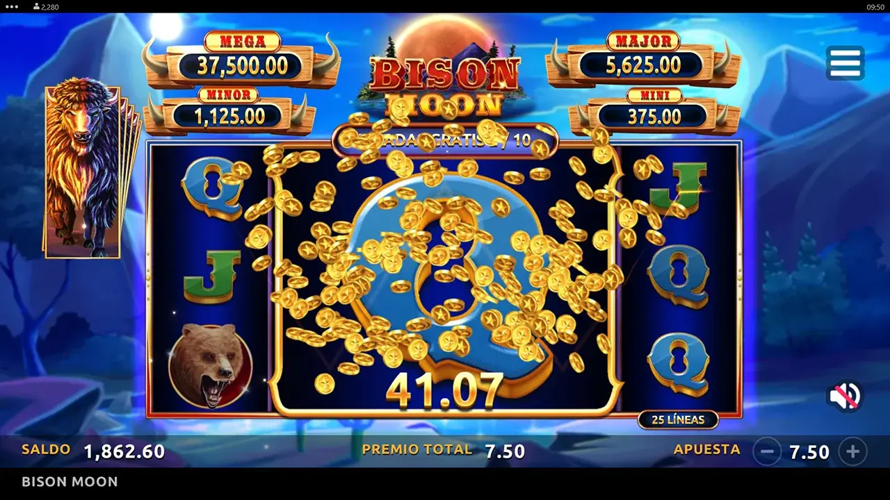 Bison Moon Ganancia