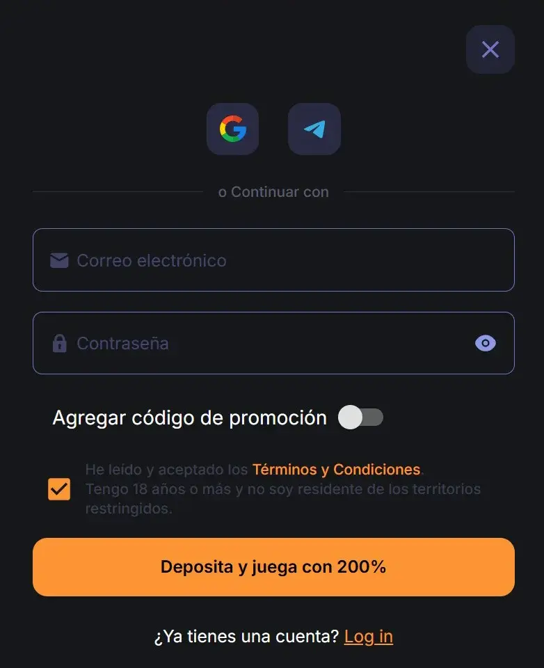 MineBit Formulario de Registro