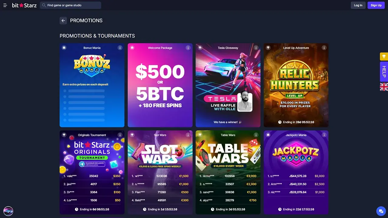 BitStarz Promociones