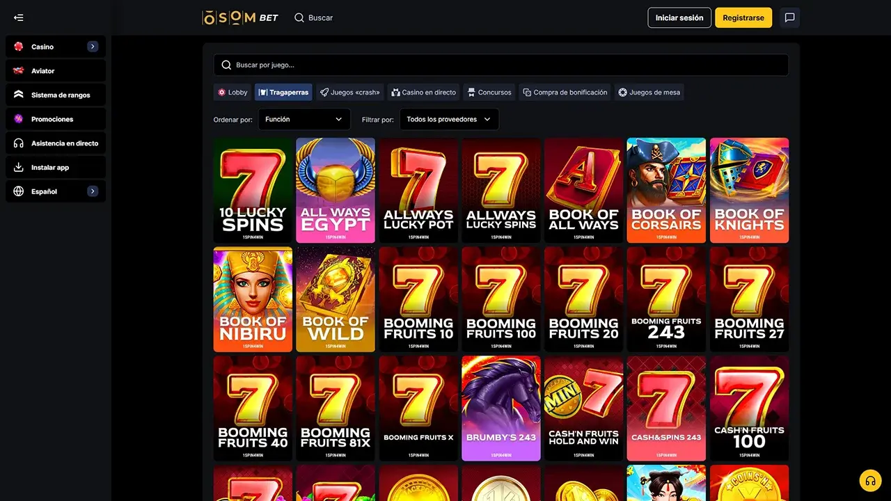 Osombet Juegos