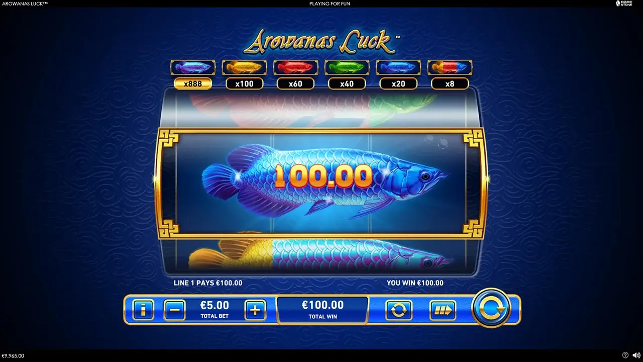 Arowana's Luck™ Ganancia Arowana's Luck™ Ganancia