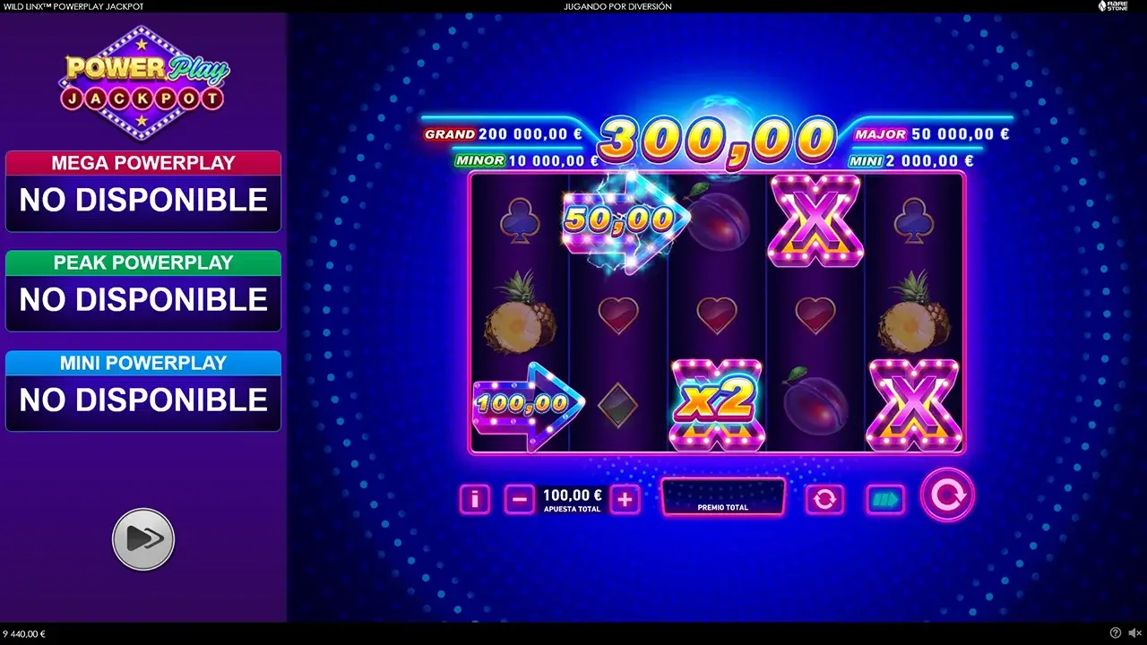 Wild Linx™ Powerplay Jackpot Multiplicador