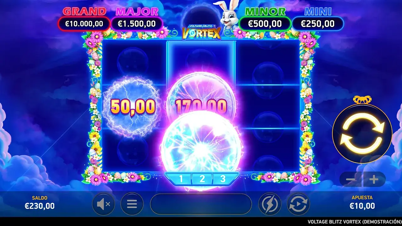 Voltage Blitz Vortex Juego de Bono Voltage Blitz Vortex Juego de Bono