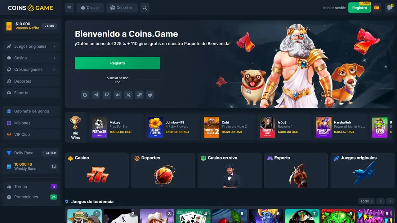 Coins.Game Casino