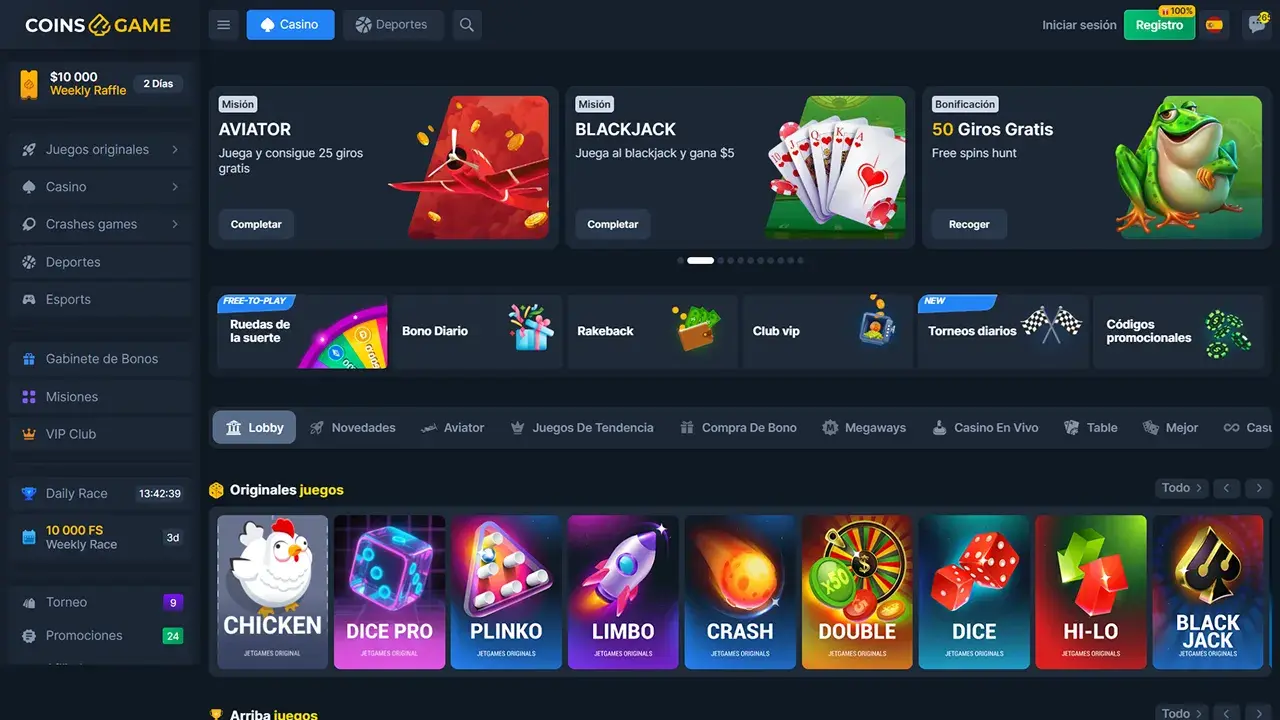 Coins.Game Casino Juegos
