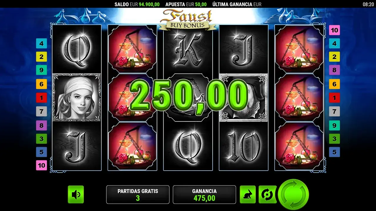 Faust Buy Bonus Ganancia