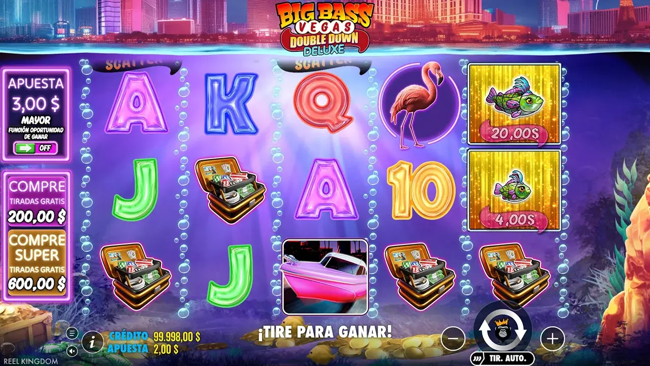 Big Bass Vegas Double Down Deluxe