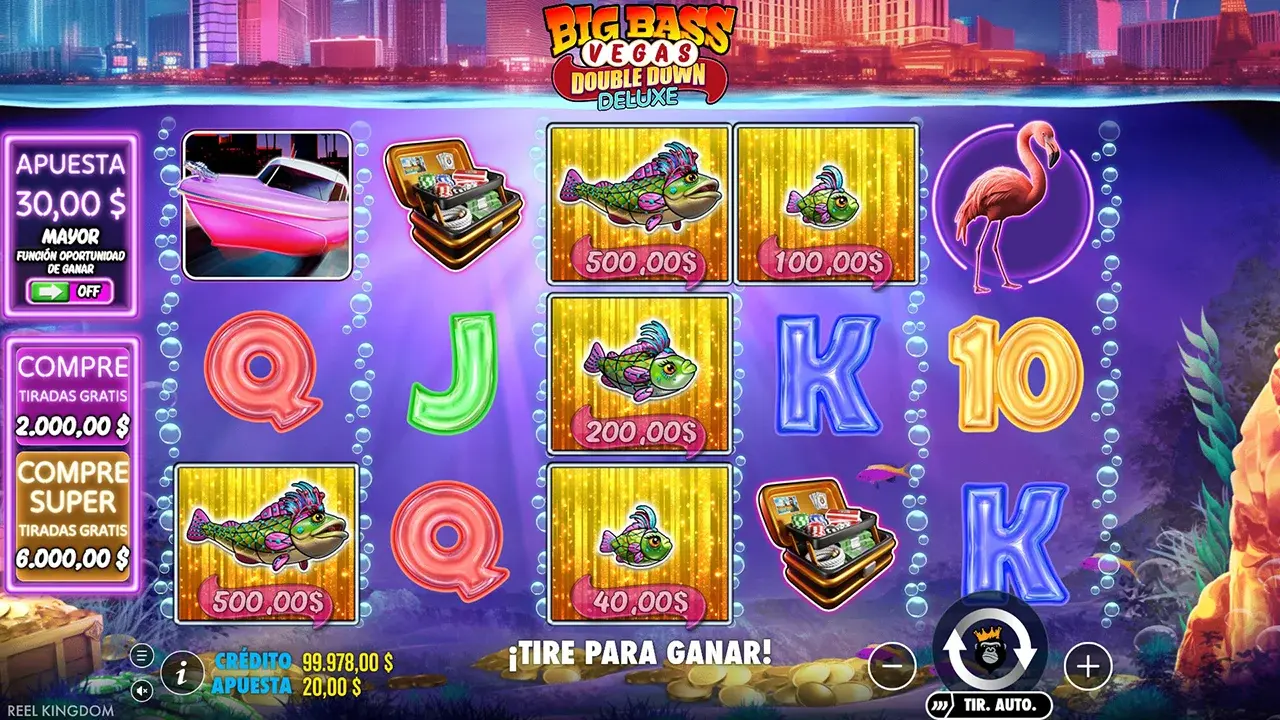 Big Bass Vegas Double Down Deluxe Juego Gratis