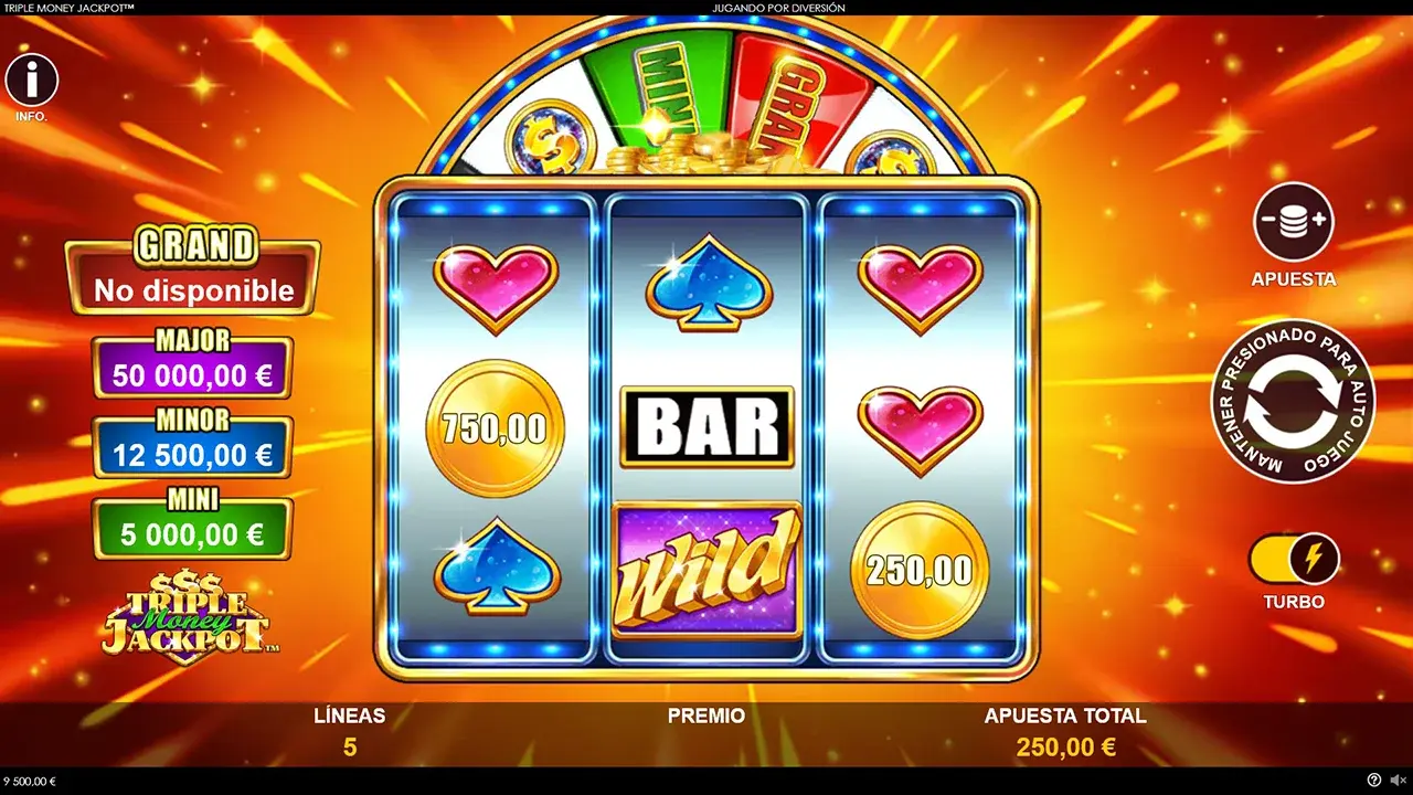 Triple Money Jackpot Símbolos Especiales Triple Money Jackpot Símbolos Especiales