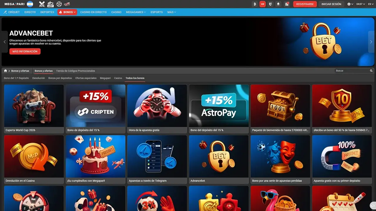 MegaPari Casino Promos MegaPari Casino Promos