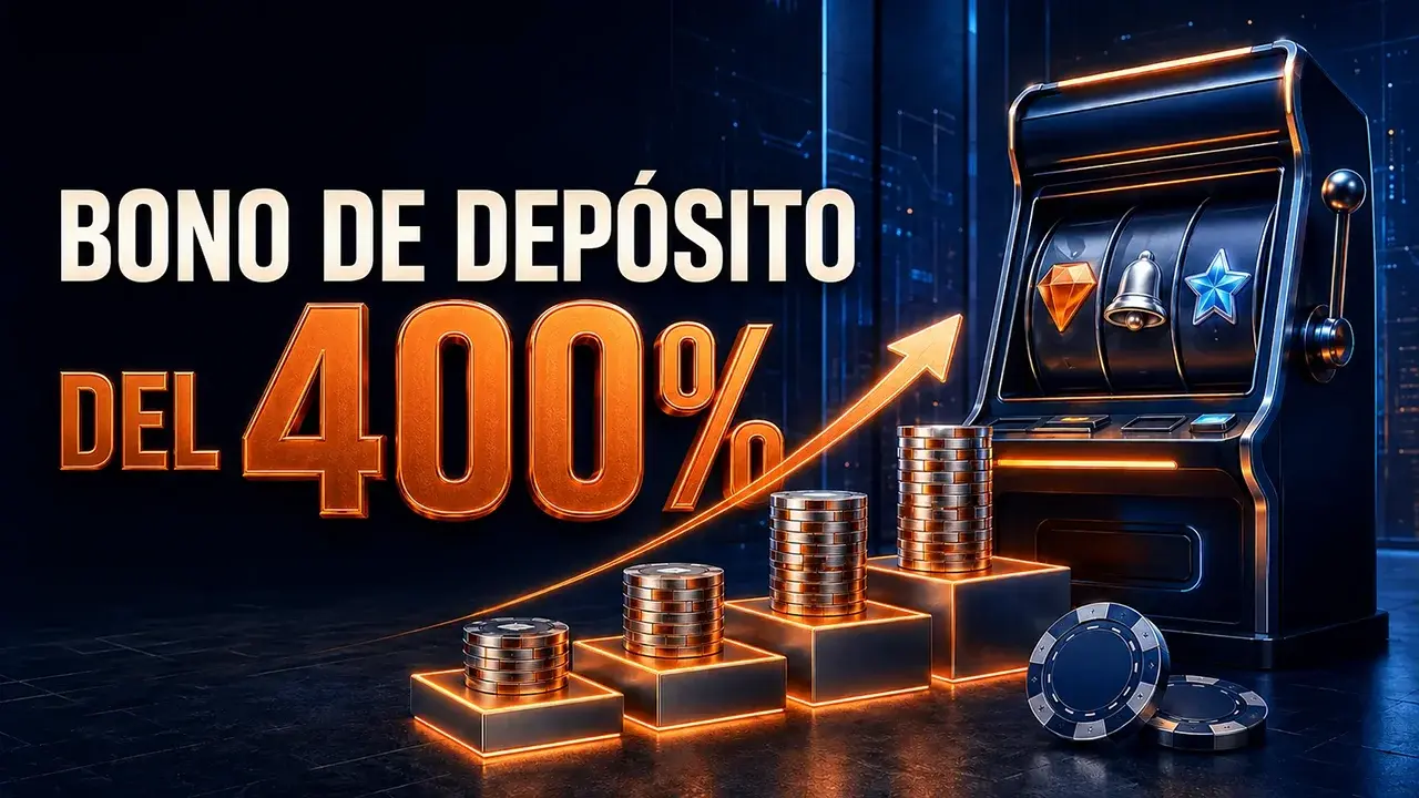 Bono de depósito del 400%