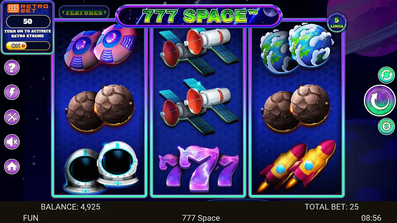 777 Space Juego Gratis