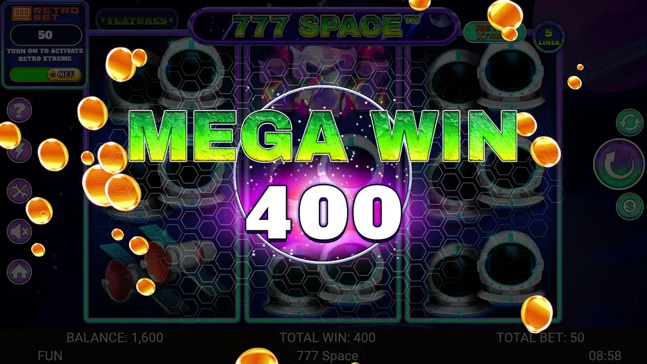 777 Space Mega Ganancia