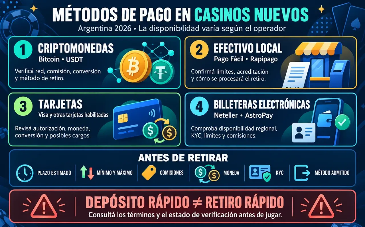 Métodos de pago