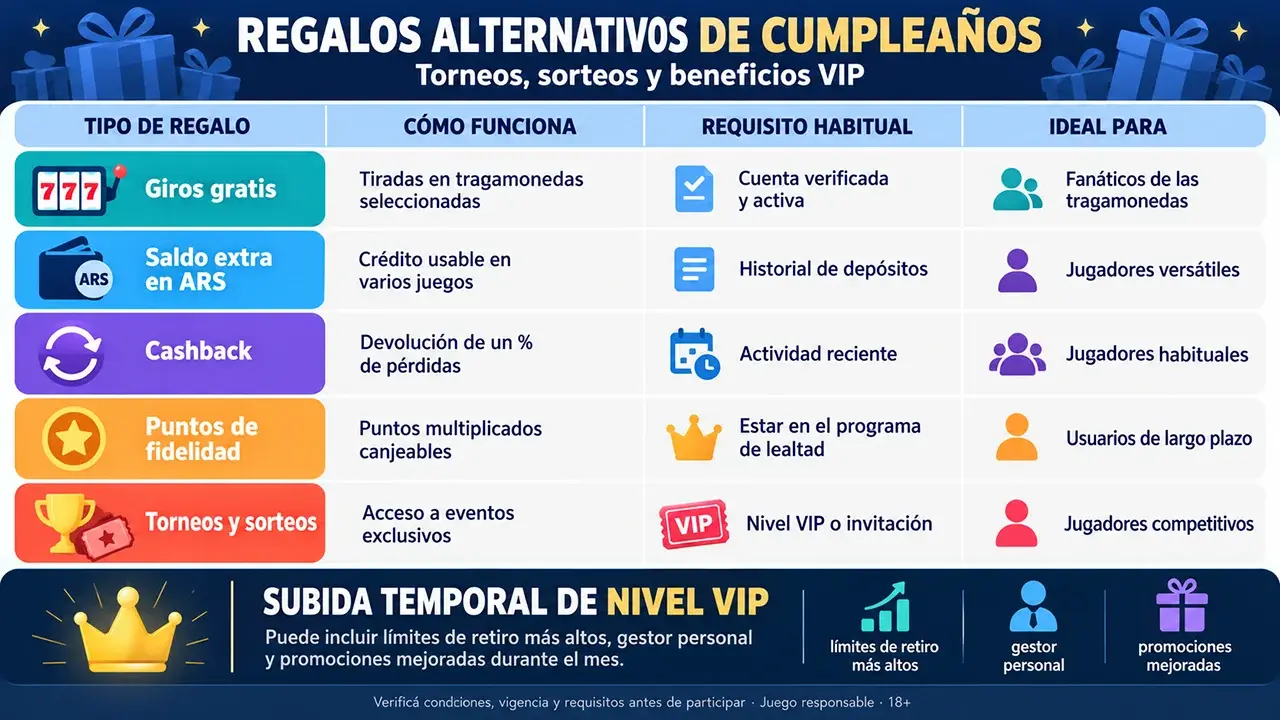 Regalos alternativos