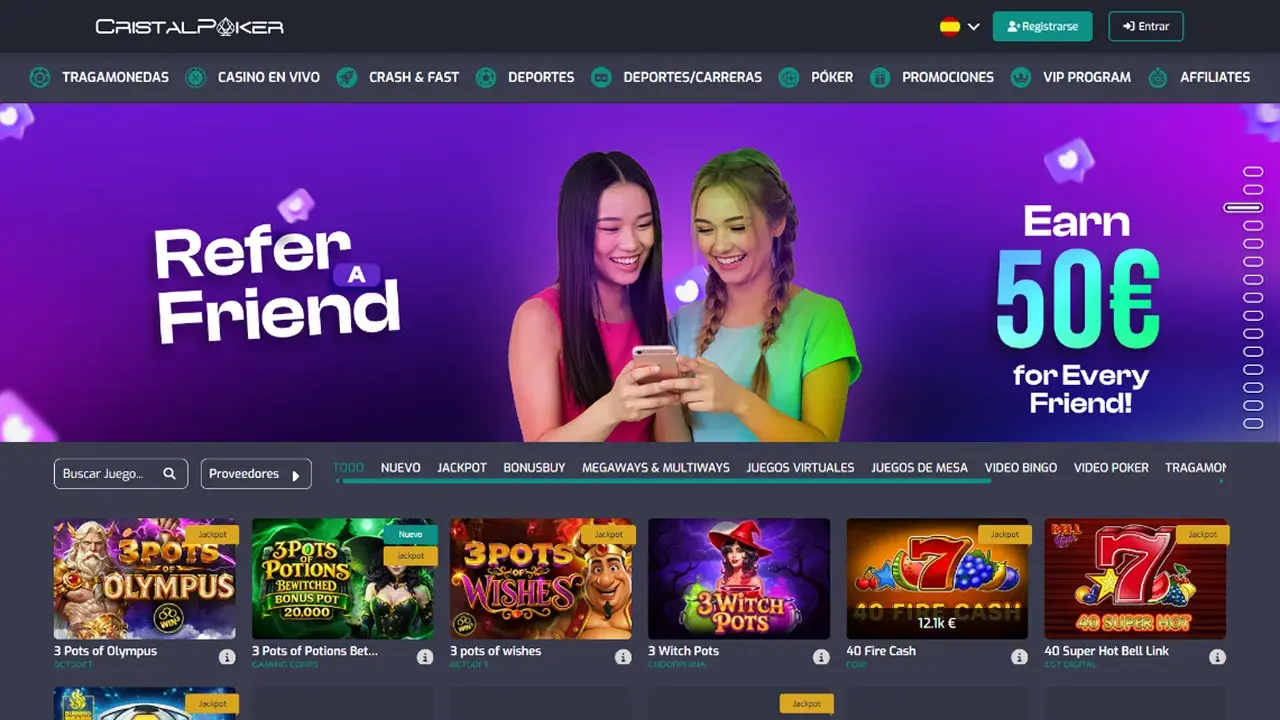 CristalPoker Casino
